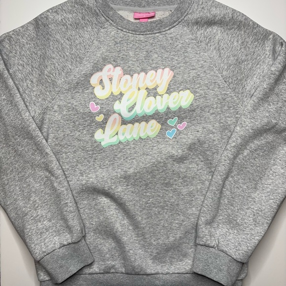Stoney Clover Lane X Target Grey Sweatshirt Size Women Small - Picture 2 of 7